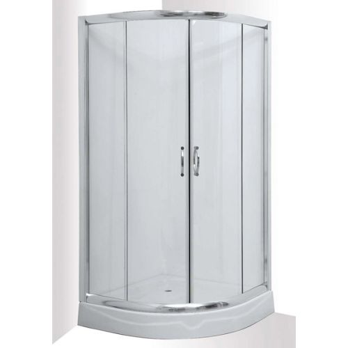 ΚΑΜΠΙΝΑ 80x80x170 cm. Karag FLORA 200 ΗΜΙΚΥΚΛΙΚΗ